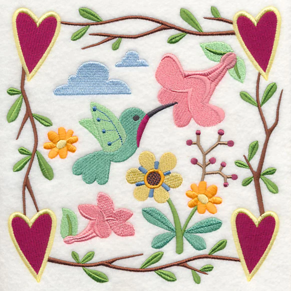 Cozy Country Garden Hummingbird - Image 6
