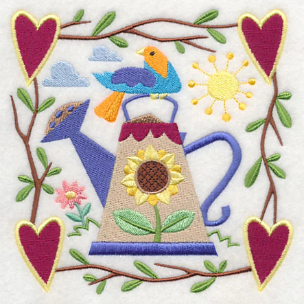 Cozy Country Garden Scene - Image 3