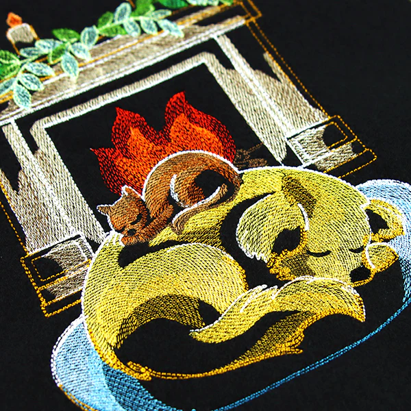 Cozy Fireside Scene - Image 2