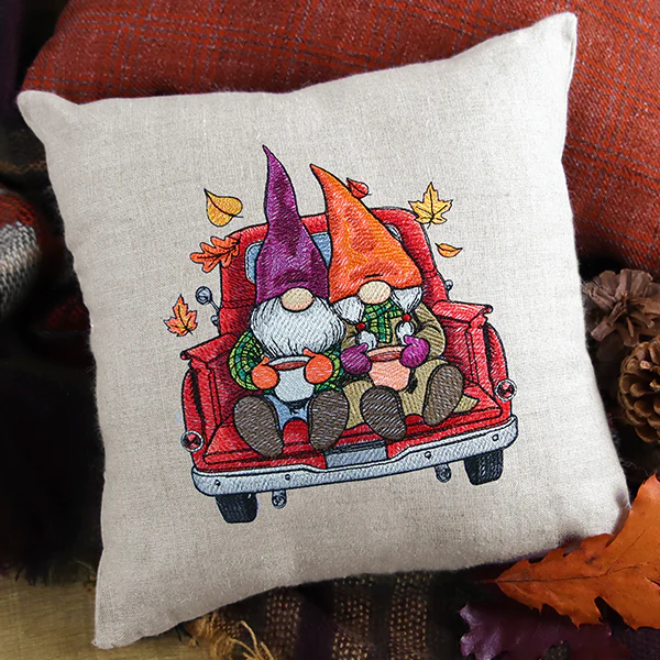 Cozy Gnome Retro Truck - Image 8