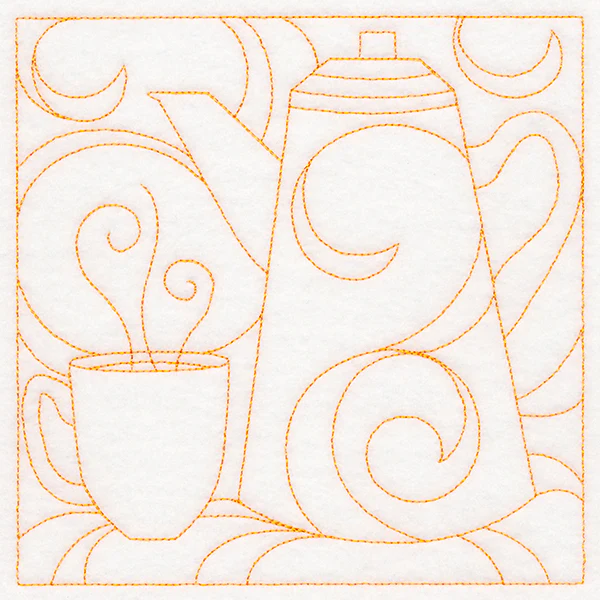 Cozy Kitchen Quilting - Coffee Pot (Double Run) - Image 3