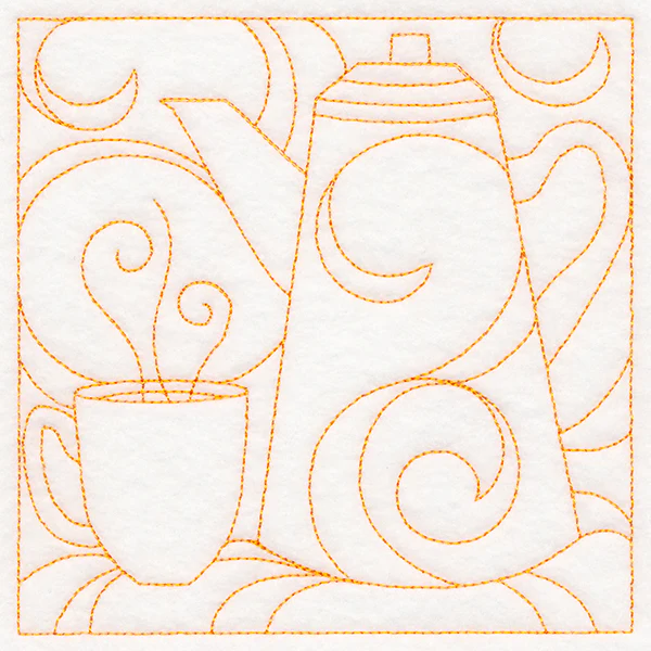 Cozy Kitchen Quilting - Coffee Pot (Double Run) - Image 4