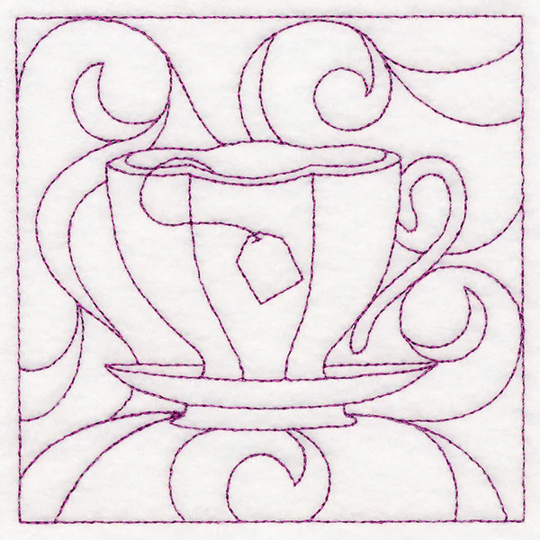 Cozy Kitchen Quilting - Teacup (Double Run) - Image 5
