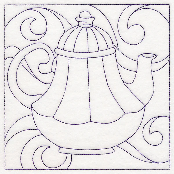 Cozy Kitchen Quilting - Teapot (Double Run) - Image 3