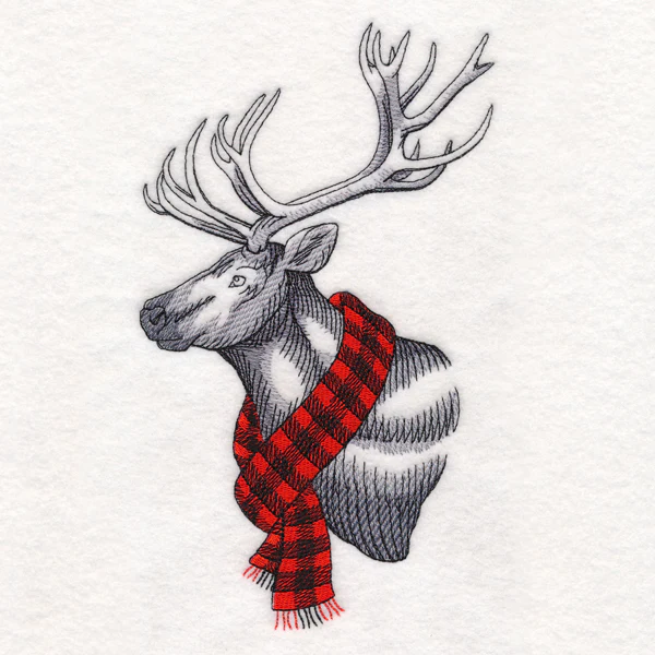 Cozy Scarf Reindeer - Image 2