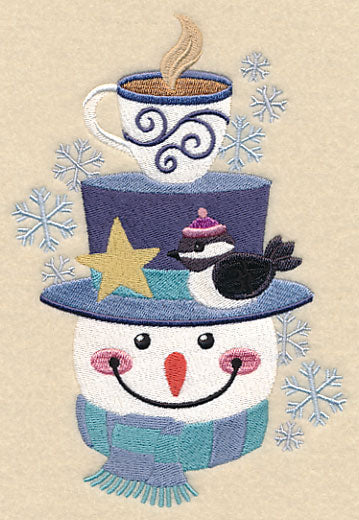 Cozy Winter Snowman Stack - Image 4