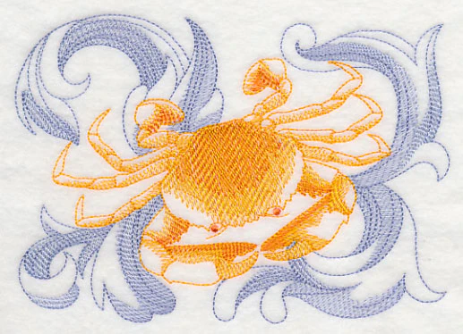 Crab with Baroque Background - Image 2