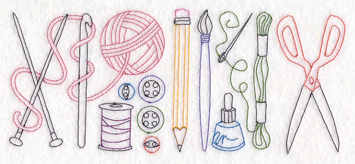 Crafting Quick Stitch Border (Vintage) - Image 2