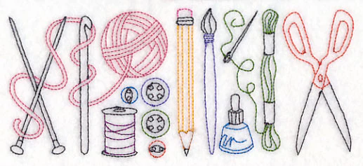 Crafting Quick Stitch Border (Vintage) - Image 4