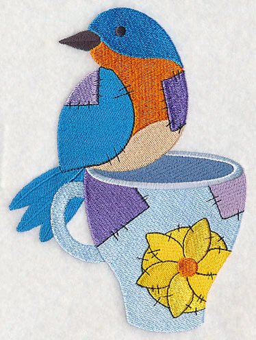 Crafty Bird with Mug - Image 3