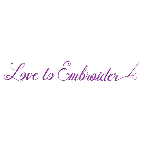 Crafty Calligraphy - Love to Embroider - Image 5