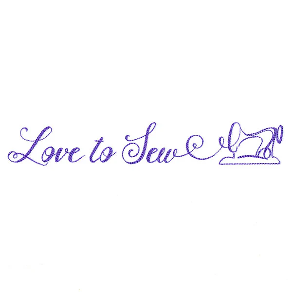 Crafty Calligraphy - Love to Sew - Image 3