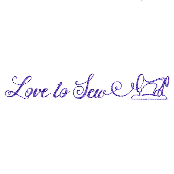 Crafty Calligraphy - Love to Sew - Image 4