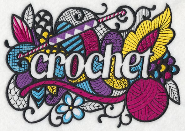 Crafty Crochet (Blackwork) - Image 2