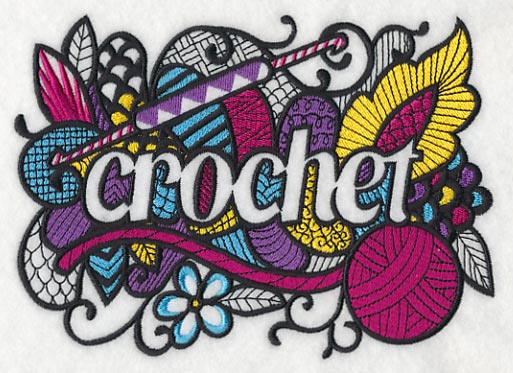 Crafty Crochet (Blackwork) - Image 3