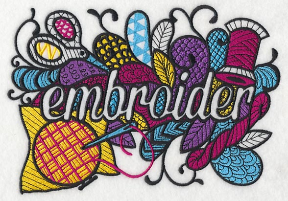 Crafty Embroider (Blackwork) - Image 2