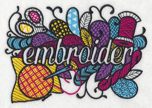 Crafty Embroider (Blackwork) - Image 3