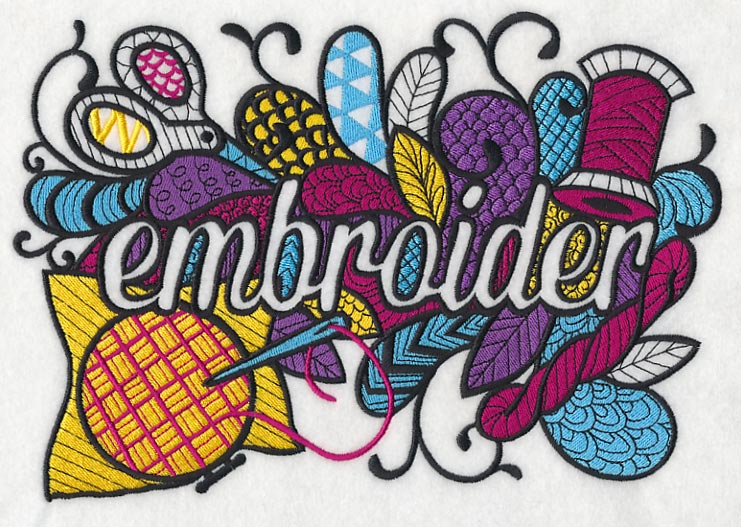Crafty Embroider (Blackwork) - Image 4