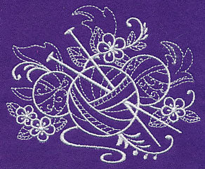 Crafty Knitting Needles (Whitework) - Image 4
