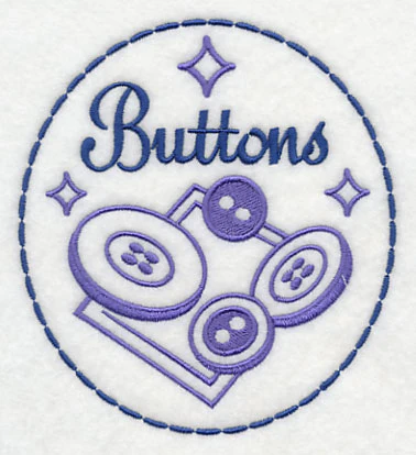 Crafty Notions Label: Buttons - Image 3