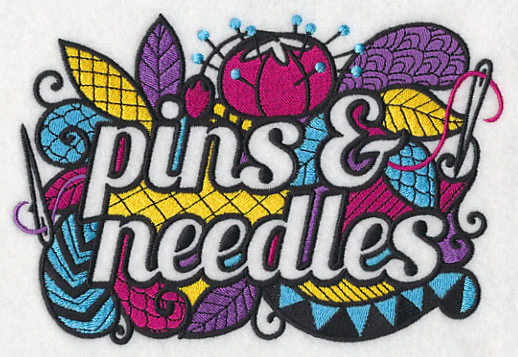 Crafty Pins and Needles (Blackwork) - Image 4