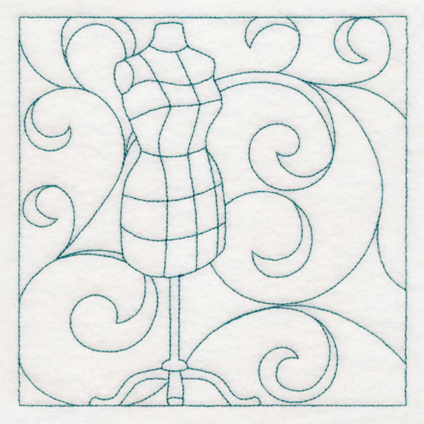 Crafty Quilting - Dress Form (Double Run) - Image 3