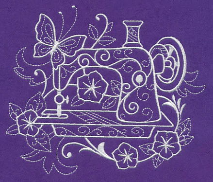 Crafty Sewing Machine (Whitework) - Image 3