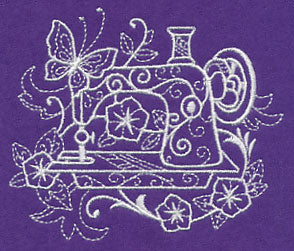 Crafty Sewing Machine (Whitework) - Image 4