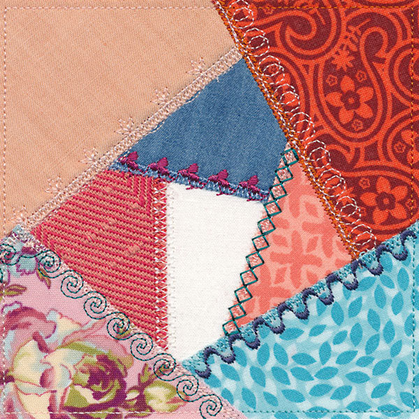 Crazy Quilt Block 1 (In-the-Hoop) - Image 4