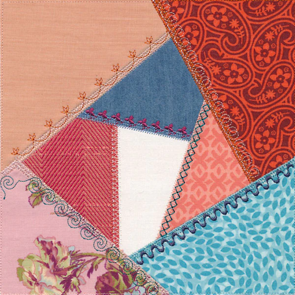 Crazy Quilt Block 1 (In-the-Hoop) - Image 6
