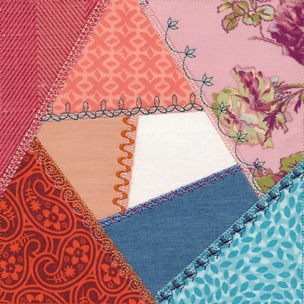 Crazy Quilt Block 3 (In-the-Hoop) - Image 2