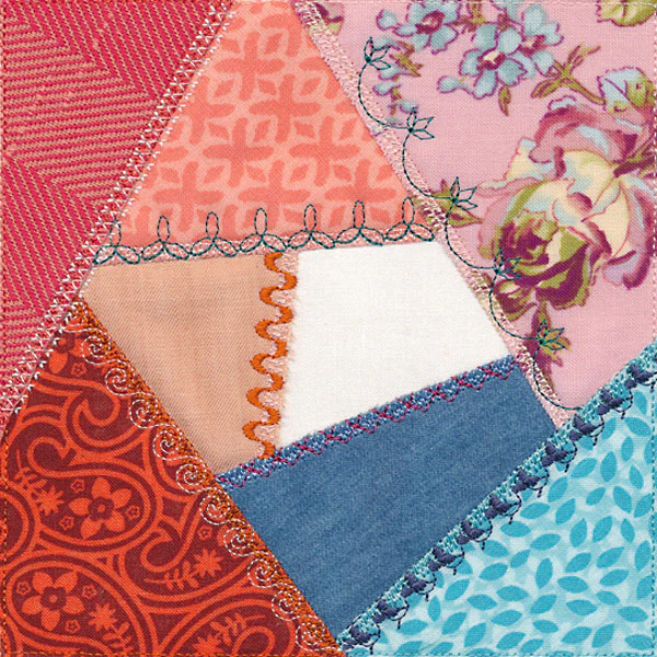 Crazy Quilt Block 3 (In-the-Hoop) - Image 3
