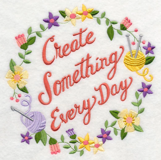 Create Something Every Day Wreath - Image 2