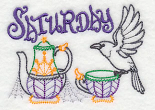 Creepy Tea on Saturday (Vintage) - Image 2