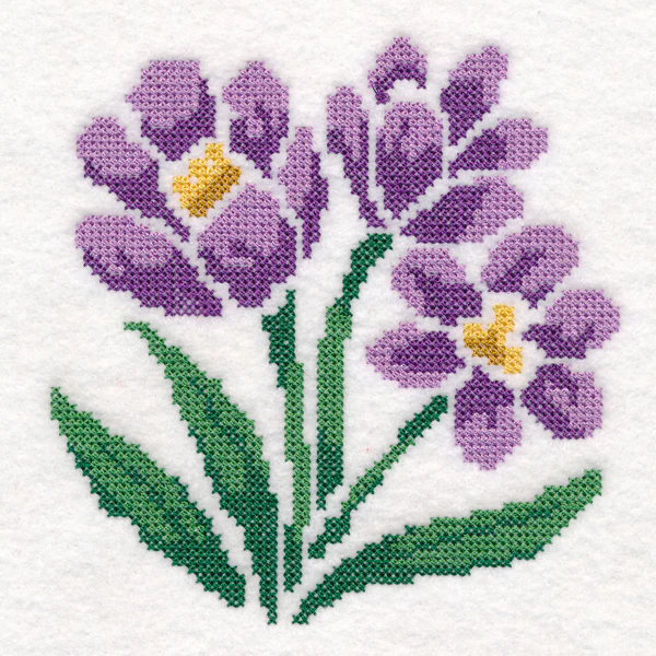 Crocus (Cross Stitch) - Image 2