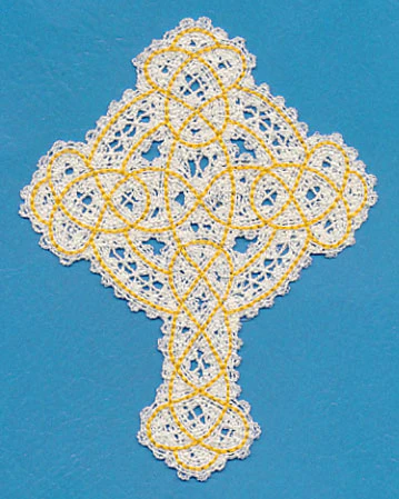 Cross and Circle (Battenburg Lace) - Image 3