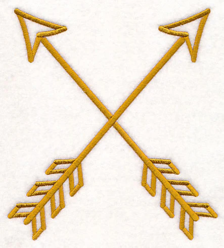 Crossed Arrows (Goldwork) - Image 3