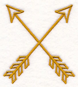 Crossed Arrows (Goldwork) - Image 5