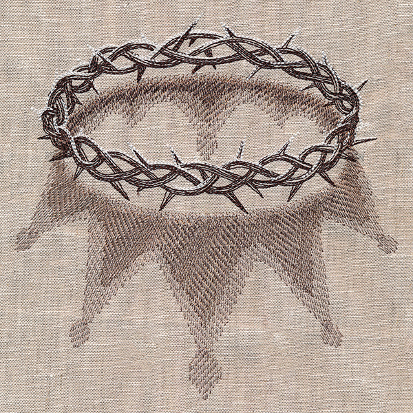 Crown & Thorns Etching - Image 3
