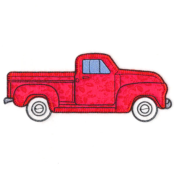 Cruising Retro Truck (Heirloom Applique) - Image 3