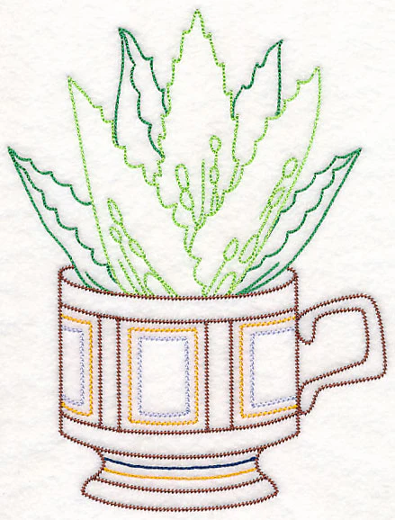 Cup o' Succulent - Aloe Vera (Vintage) - Image 2