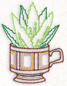 Cup o' Succulent - Aloe Vera (Vintage) - Image 5