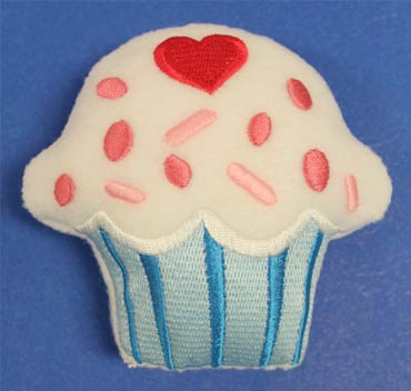 Cupcake Pincushion (In-the-Hoop) - Image 3