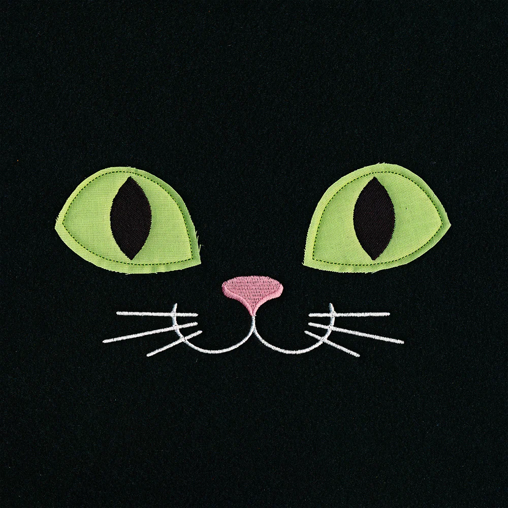 Curious Cat Face (Crafty Cut Applique) - Image 4