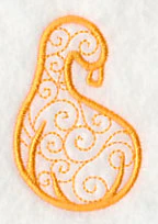 Curved Autumn Gourd - Image 2