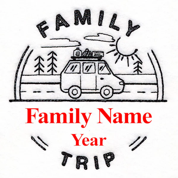 Customizable Family Trip - Light Stitch - Image 11