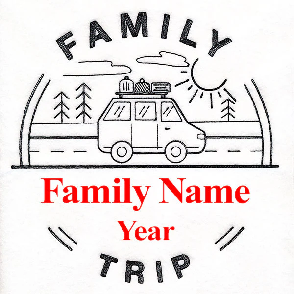 Customizable Family Trip - Light Stitch - Image 13