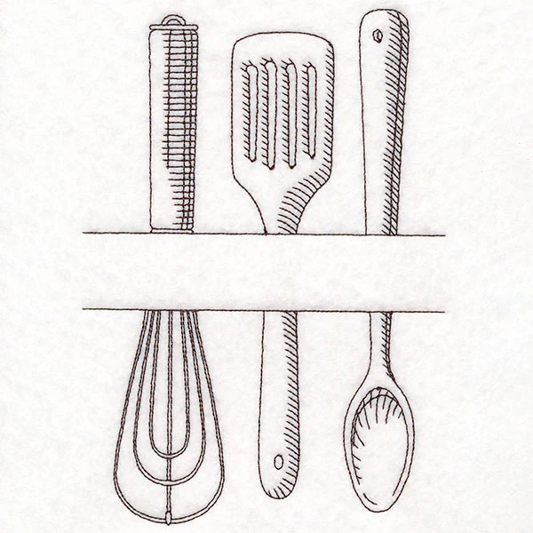 Customizable Kitchen Frame - Cooking Utensils - Image 2