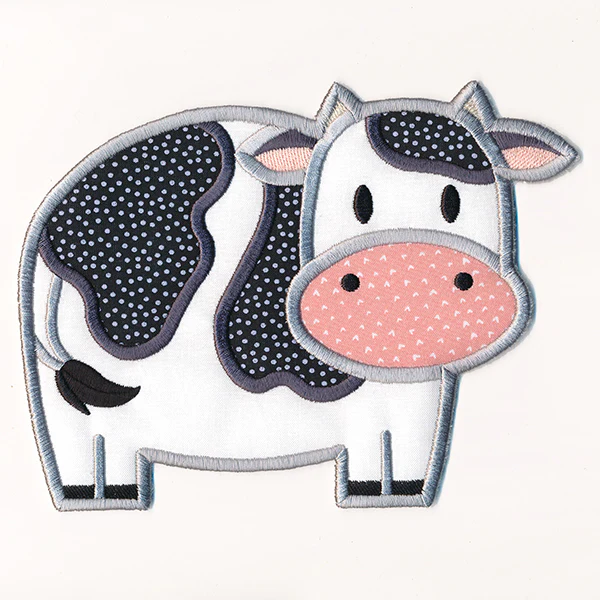 Cute Cow Trivet (In-the-Hoop) - Image 2