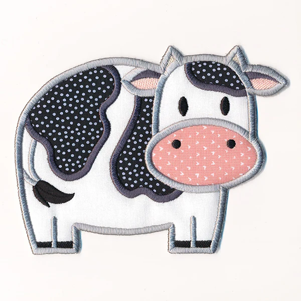 Cute Cow Trivet (In-the-Hoop) - Image 3